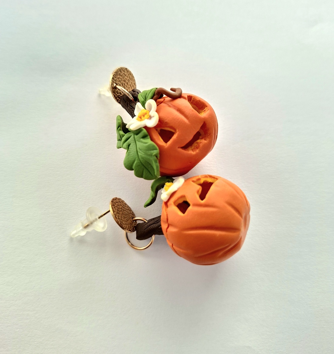 Cercei dovleci Halloween - bijuterii - cercei - cercei cu figurine - Artynos.ro