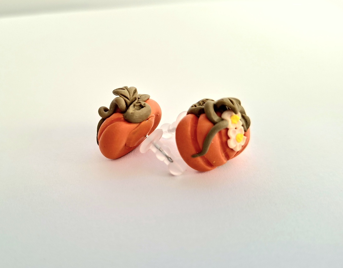 Cercei dovleci - bijuterii - cercei - cercei cu figurine - Artynos.ro