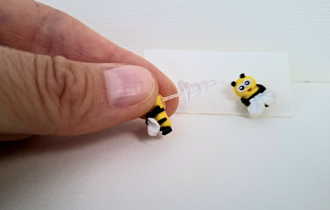 Cercei albinute - bijuterii - cercei - cercei cu figurine - Artynos.ro