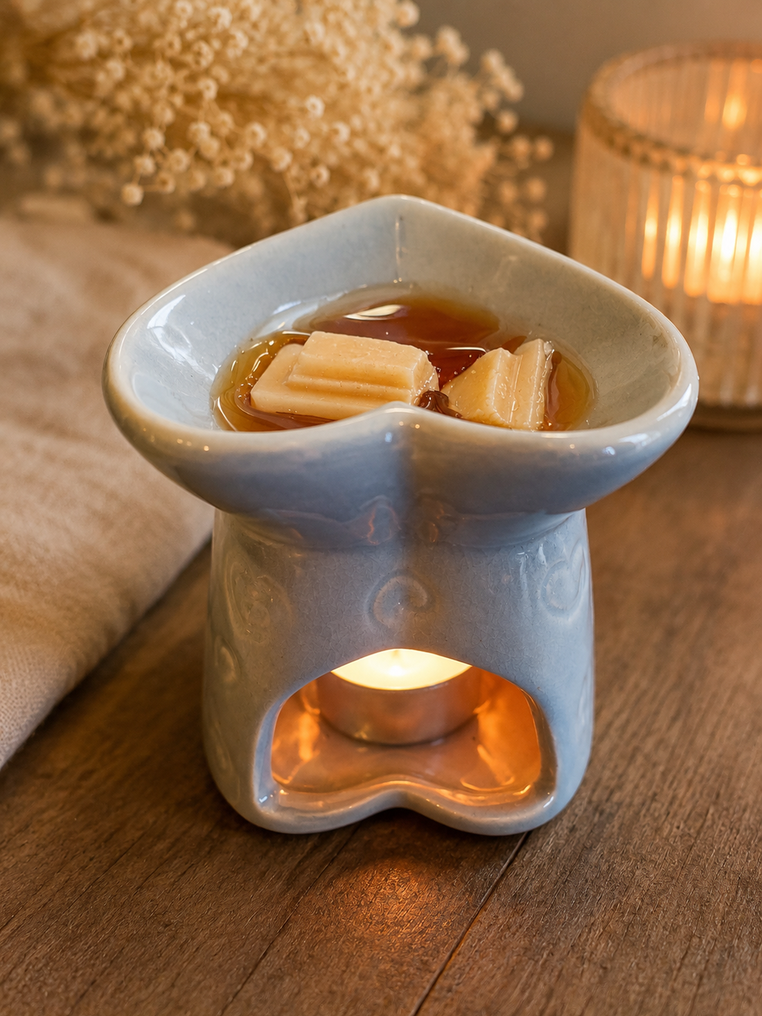 Tablete din Ceară Parfumată pentru Aromaterapie � Trandafiri și Ciocolată - casă & stil de viață - lumânări, parfumuri, arome - ceară parfumată - Artynos.ro