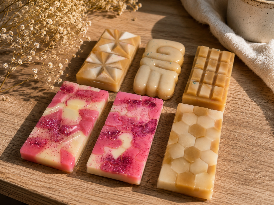 Tablete din Ceară Parfumată pentru Aromaterapie � Trandafiri și Ciocolată - casă & stil de viață - lumânări, parfumuri, arome - ceară parfumată - Artynos.ro