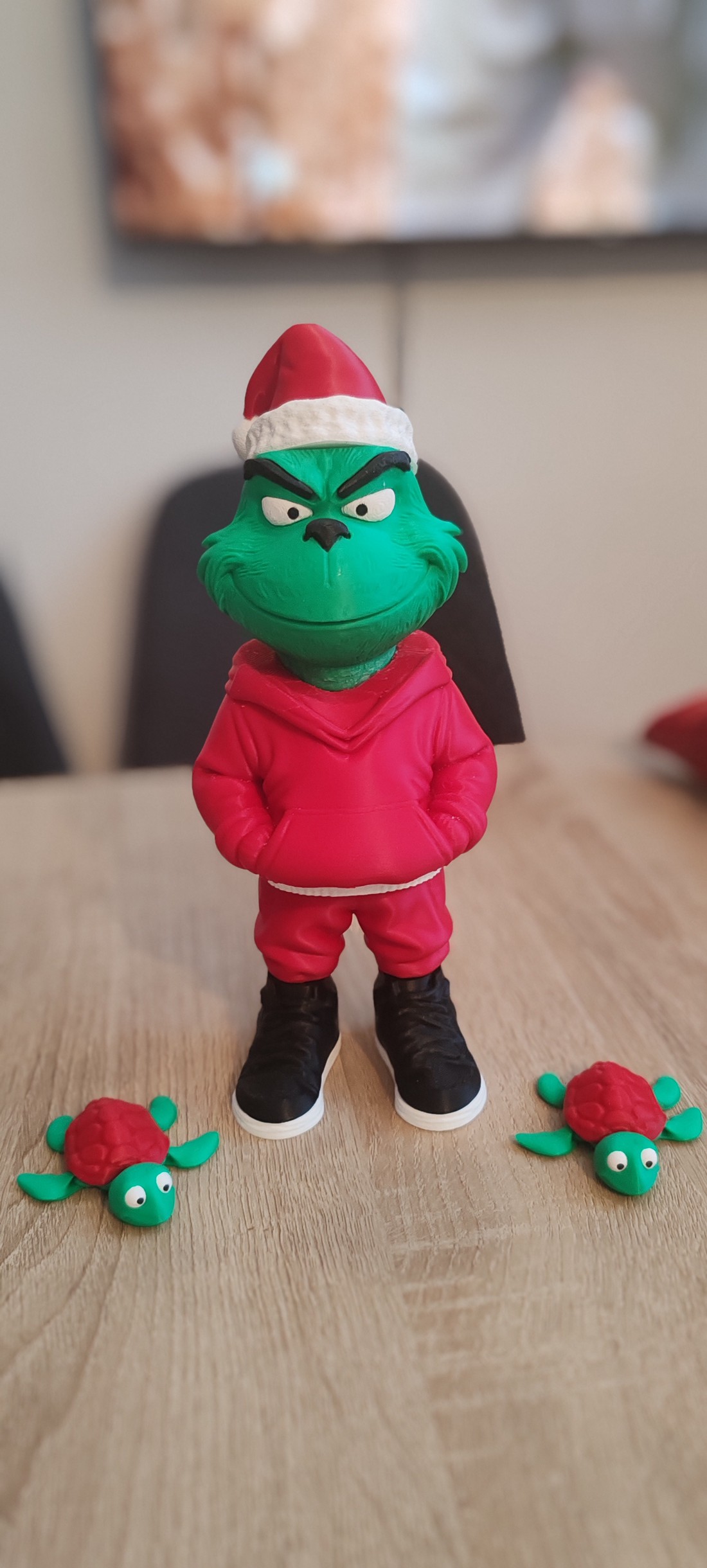 Grinch 25 cm 3D -  - Artynos.ro