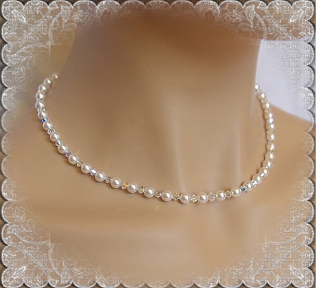Nunta, colier de mireasa, cristal swarovski SL-ESW01 - - Artynos.ro Nunta, colier de mireasa, cristal swarovski SL-ESW01 - - Artynos.ro