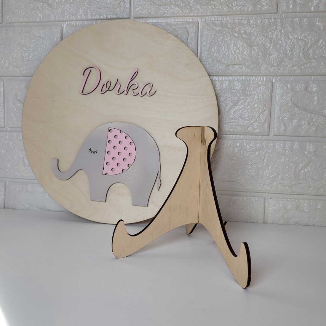Plăcuță de identificare - elefant - cu culoare la alegere - - Artynos.ro Plăcuță de identificare - elefant - cu culoare la alegere - - Artynos.ro