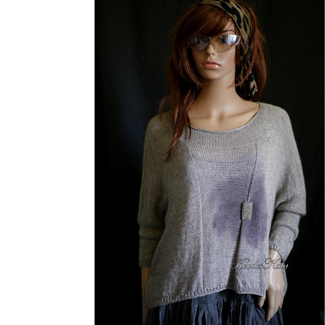 BOSZI-KESZTYŰ / yak - mănușă exclusiv tricotată manual, încălzitor de mână - îmbrăcăminte și modă - eșarfe, pălării, fularuri - mănușă - Artynos.ro