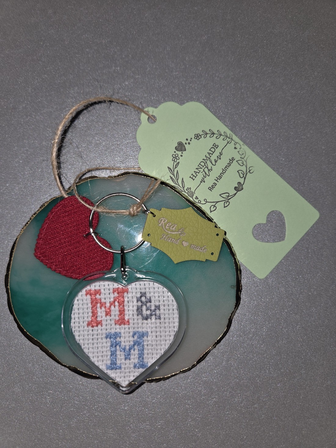 Breloc de Ziua Îndrăgostiților - genți și portofele - accesorii genți - breloc - Artynos.ro