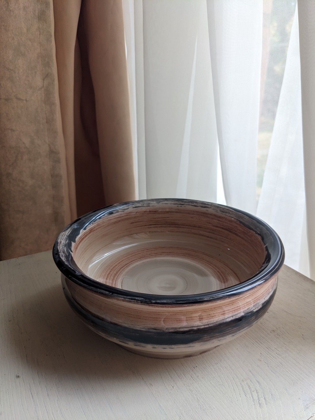 Bol ceramic cu dungi -  - Artynos.ro