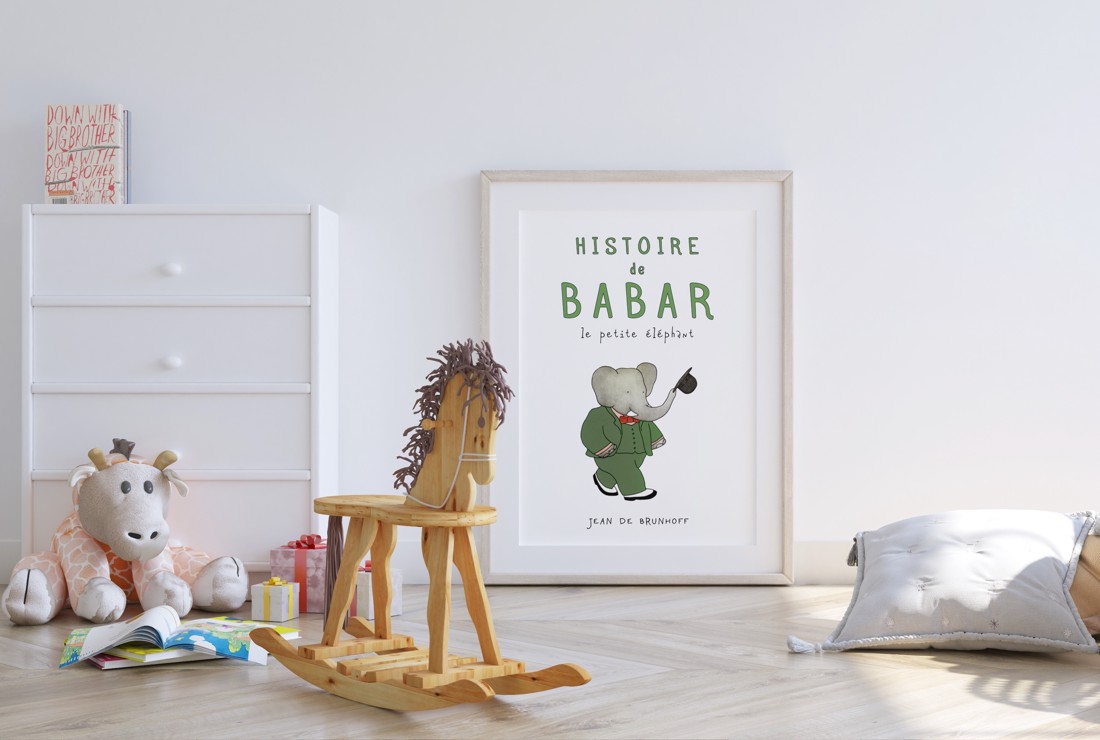 Babar elefant poster, camera copiilor arta de perete, poster - - Artynos.ro Babar elefant poster, camera copiilor arta de perete, poster - - Artynos.ro