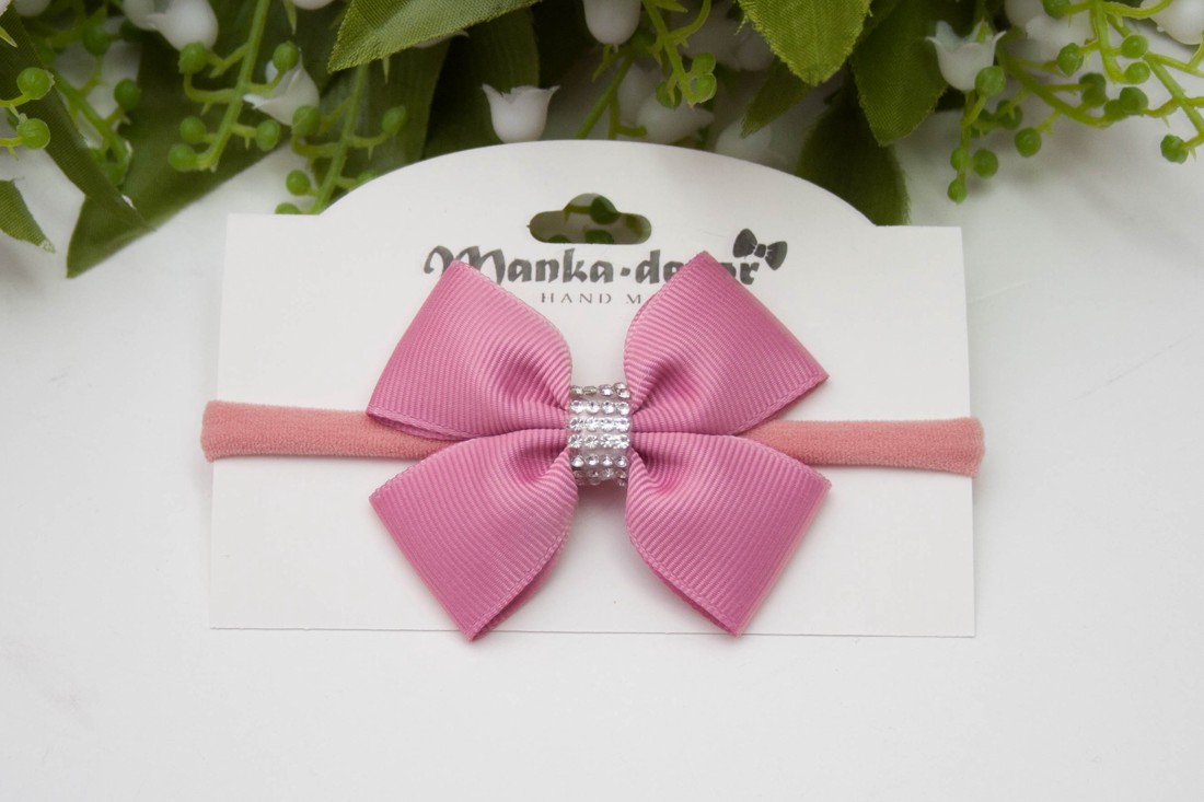 Bentiță elastică pentru păr - Raspberry Pink - îmbrăcăminte și modă - accesorii păr - accesorii de păr - Artynos.ro