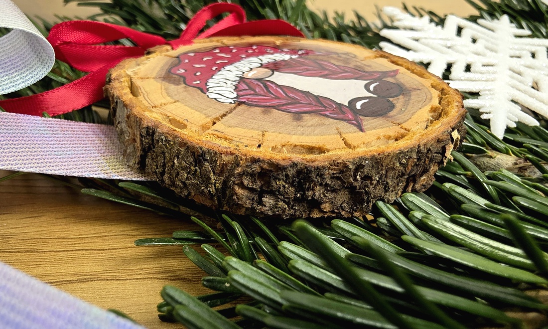 Glob de Craciun Pictat Manual - crăciun - decorațiuni de crăciun de casă - globuri de crăciun - Artynos.ro