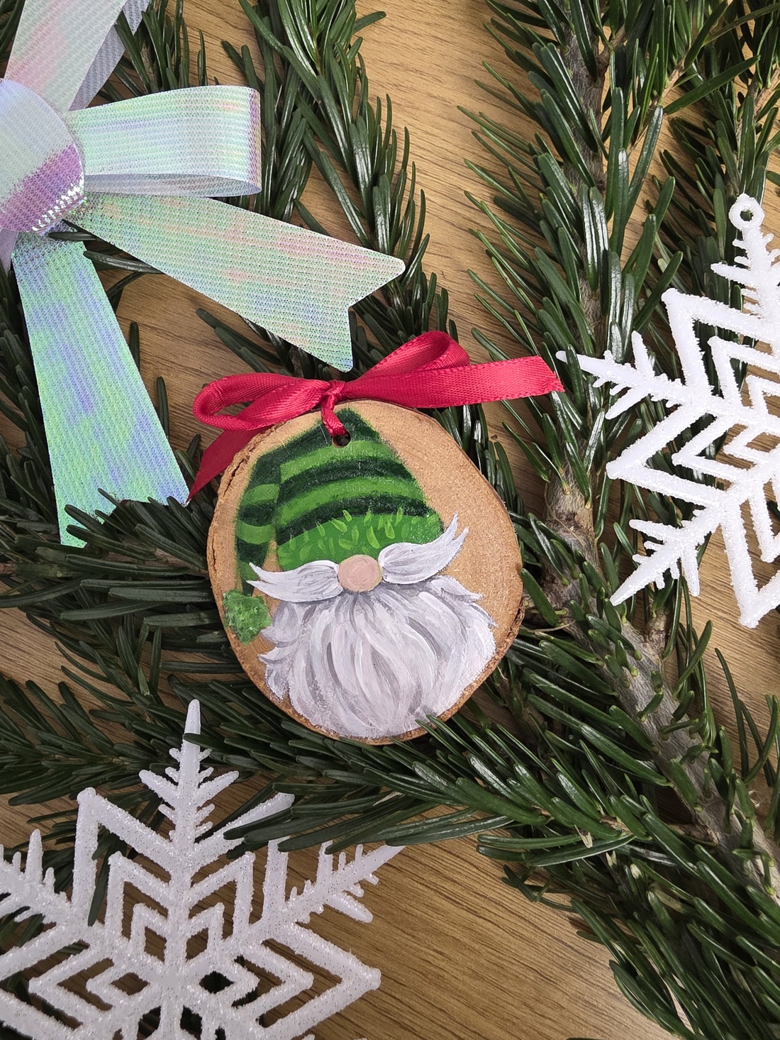 Glob de Craciun Pictat Manual - crăciun - decorațiuni de crăciun de casă - globuri de crăciun - Artynos.ro