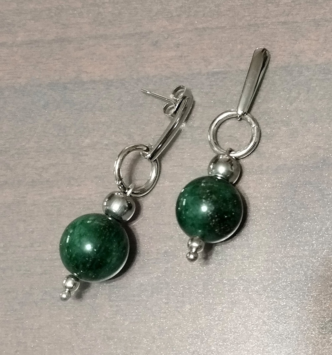 Aveturin - bijuterii - cercei - cercei din pietre semiprețioase - Artynos.ro