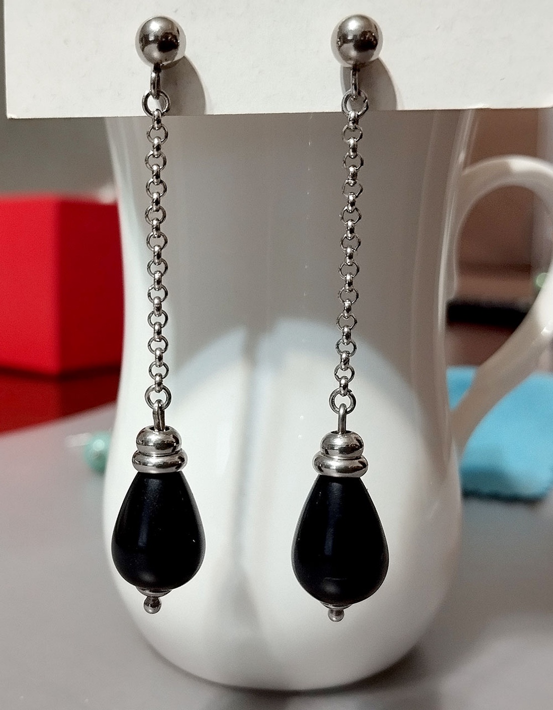 Onix - bijuterii - cercei - cercei din pietre semiprețioase - Artynos.ro