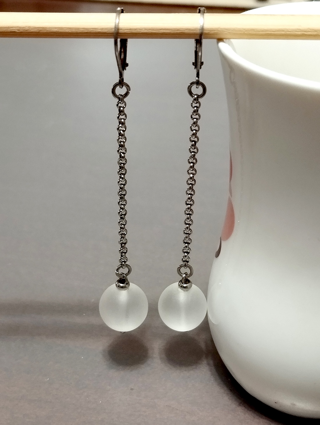 Cristal de stanca - bijuterii - cercei - cercei din pietre semiprețioase - Artynos.ro