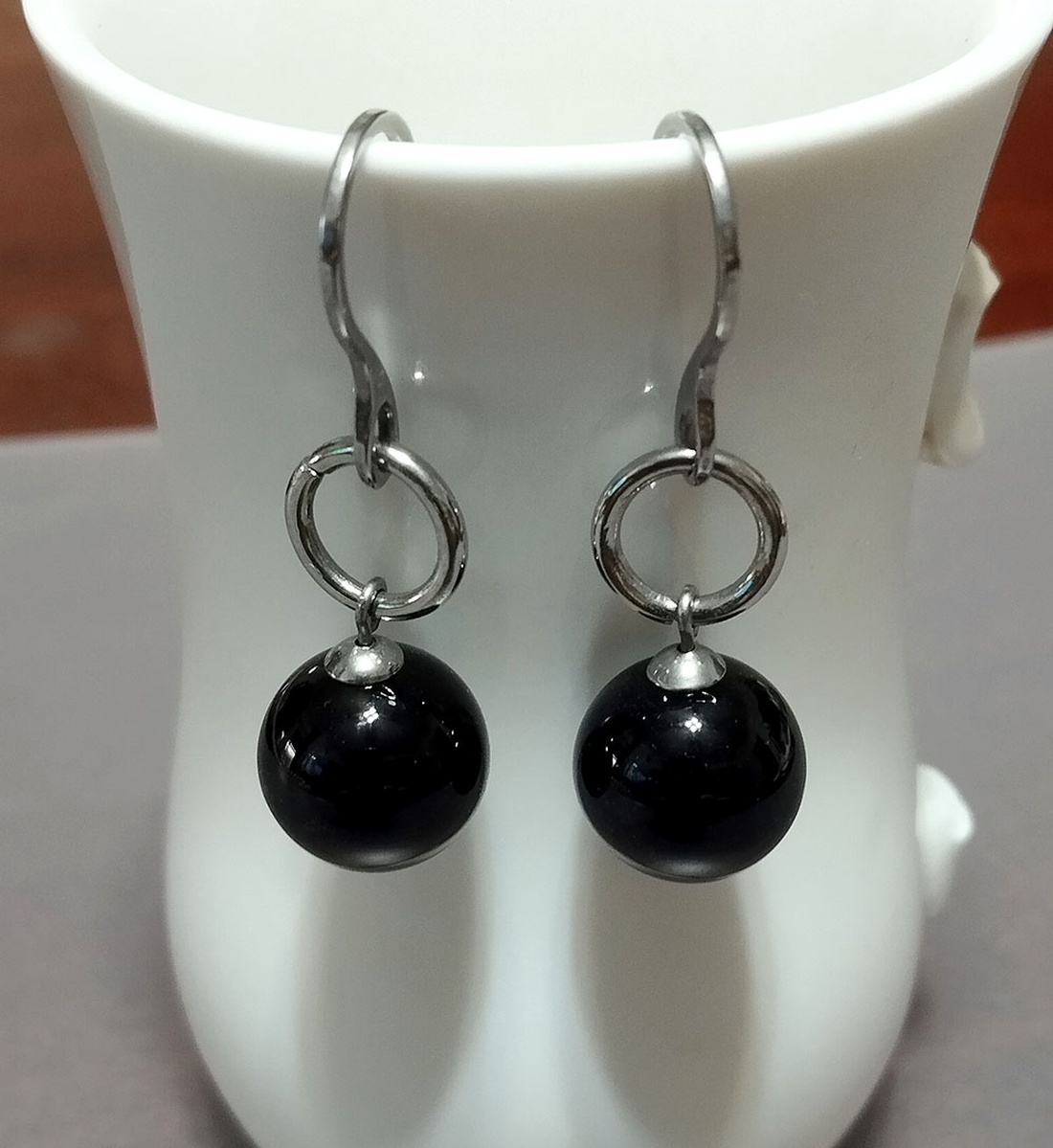 Onix - bijuterii - cercei - cercei din pietre semiprețioase - Artynos.ro