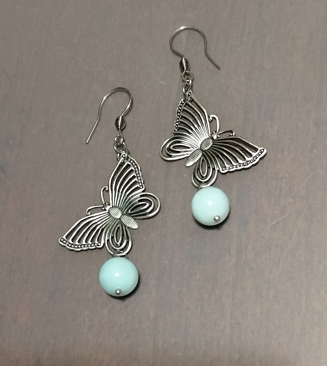 Amazonit - bijuterii - cercei - cercei din pietre semiprețioase - Artynos.ro