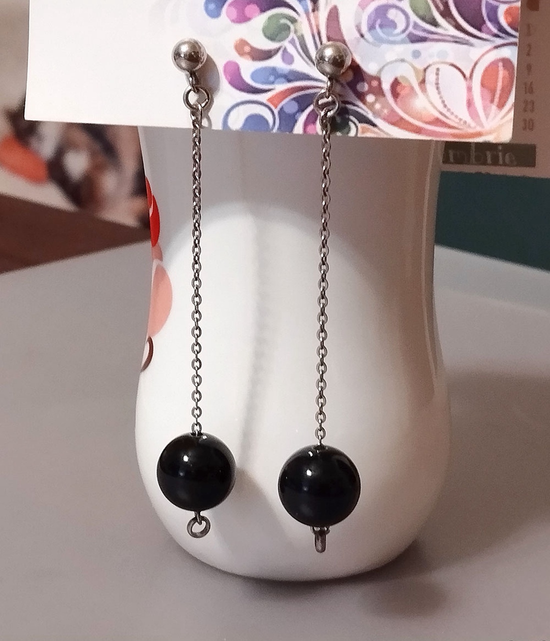 Onix - bijuterii - cercei - cercei din pietre semiprețioase - Artynos.ro