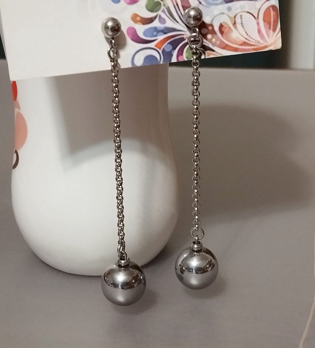 Hematit - bijuterii - cercei - cercei din pietre semiprețioase - Artynos.ro