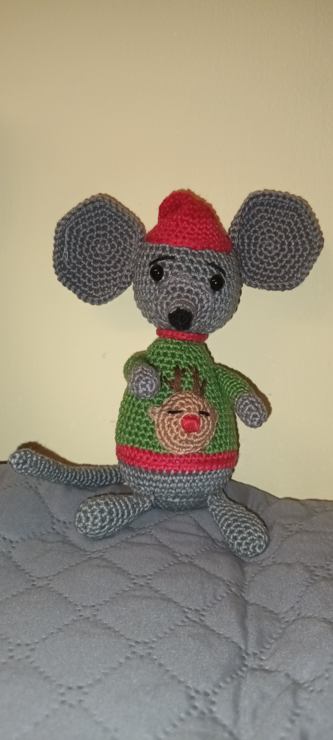 Șoarece cu un rondapulse - jucării și echipamente pentru copii - plușuri - șoarece de pluș - Artynos.ro