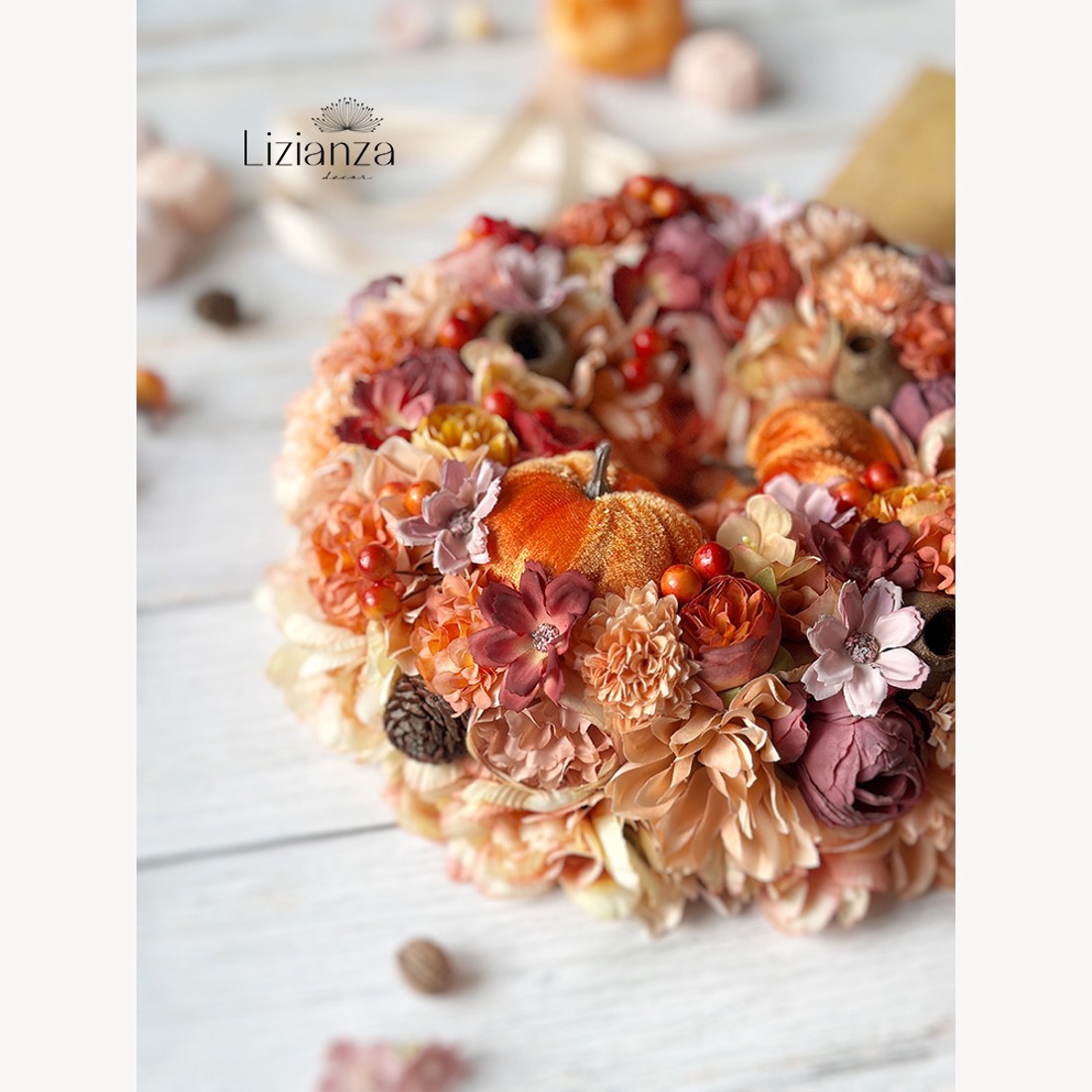 Decorarea ușii de toamnă Lili -  - Artynos.ro Decorarea ușii de toamnă Lili -  - Artynos.ro