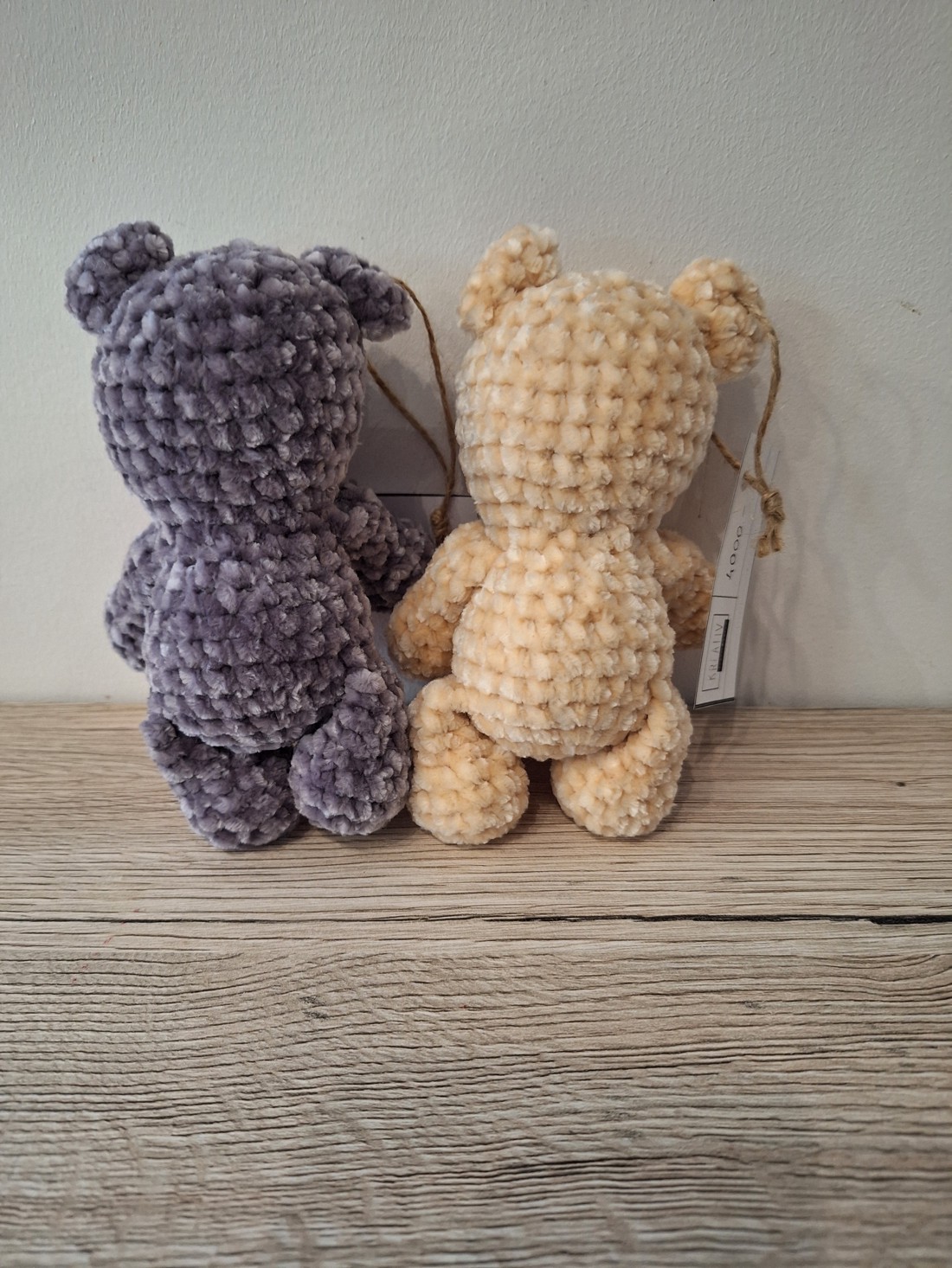 Ursuleț de pluș Amigurumi cu inimă -  - Artynos.ro