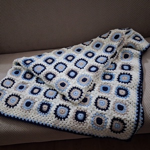 Pătură crosetata manual  - casă & stil de viață - textile de casă - pături - Artynos.ro