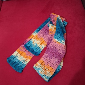 Esarfa/fular crosetat , Imbracaminte si moda, Esarfe, palarii, fularuri, Stole, , ARTYNOS