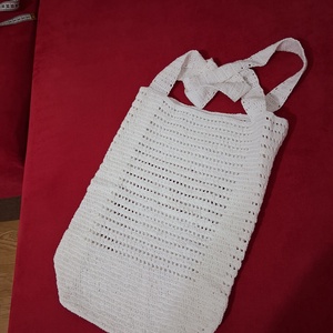 Sacoșă crosetata manual  - genți și portofele - geantă pentru cumpărături - plasă de fructe și legume - Artynos.ro