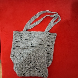 Sacoșă crosetata manual  - genți și portofele - geantă pentru cumpărături - plasă de fructe și legume - Artynos.ro