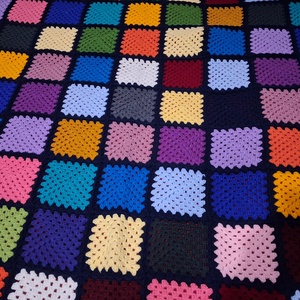 Pătură crosetata manual  - casă & stil de viață - textile de casă - pături - Artynos.ro