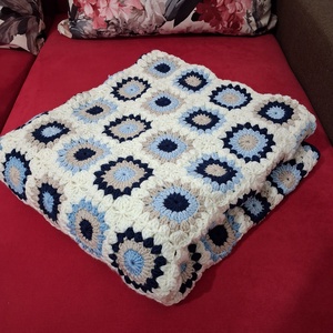 Pătură crosetata  - casă & stil de viață - textile de casă - pături - Artynos.ro