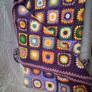 Pătură crosetata manual  - casă & stil de viață - textile de casă - pături - Artynos.ro