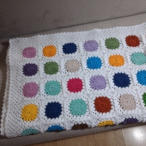 Pătură crosetata  - casă & stil de viață - textile de casă - cuvertură de pat - Artynos.ro