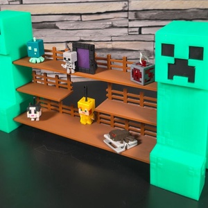 � Display pentru figurine Minecraft Kinder Joy � - casă & stil de viață - organizare & depozitare - organizator birou - Artynos.ro
