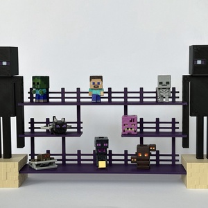 �� Display pentru figurine Minecraft Kinder Joy � suport colectie, Casa & Stil de viata, Organizare & Depozitare, Organizator birou, Altele, ARTYNOS