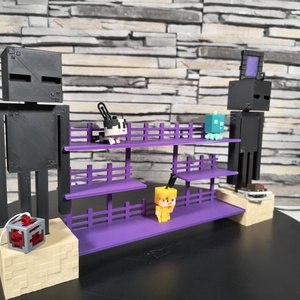 �� Display pentru figurine Minecraft Kinder Joy � suport colecție - casă & stil de viață - organizare & depozitare - organizator birou - Artynos.ro