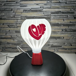 Veioză decorativă LOVE � lampă ambient, print 3D � - casă & stil de viață - lămpi și corpuri de iluminat - lampă de ambianță - Artynos.ro