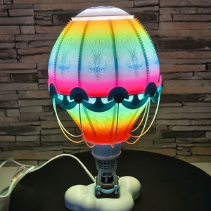 �� Lampă decorativă balon aer cald � lumină ambient multicoloră � cadou special �� - casă & stil de viață - lămpi și corpuri de iluminat - lampă de ambianță - Artynos.ro
