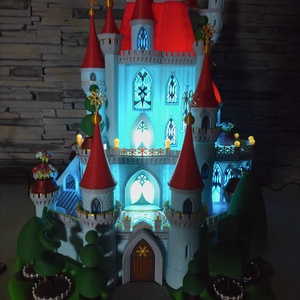 �� Castel decorativ de poveste � decor fantasy handmade � cadou special copii / colecționari (print 3D) �� - casă & stil de viață - echipament pentru camera copiilor - decorațiuni de cameră - Artynos.ro