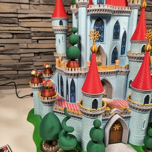 �� Castel decorativ de poveste � decor fantasy handmade � cadou special copii / colecționari (print 3D) �� - casă & stil de viață - echipament pentru camera copiilor - decorațiuni de cameră - Artynos.ro