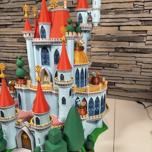 �� Castel decorativ de poveste � decor fantasy handmade � cadou special copii / colecționari (print 3D) �� - casă & stil de viață - echipament pentru camera copiilor - decorațiuni de cameră - Artynos.ro