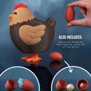 �� Henriegga � găina care face ouă � � decor amuzant de Paste si nu numai �� - decor de sărbători - decorațiuni de paște - decor masă de paște - Artynos.ro