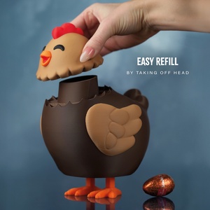 �� Henriegga � găina care face ouă � � decor amuzant de Paste si nu numai �� - decor de sărbători - decorațiuni de paște - decor masă de paște - Artynos.ro