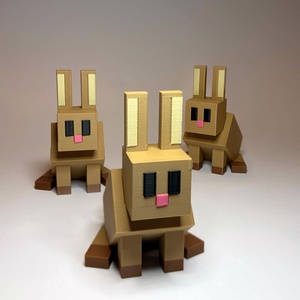 ��� Figurină iepuraș Minecraft decorativ  ��� -  - Artynos.ro
