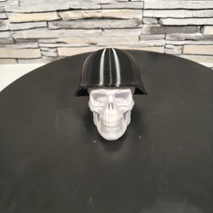 � Decor carlig remorcare � craniu cu casca � accesoriu auto  � - Artynos.ro