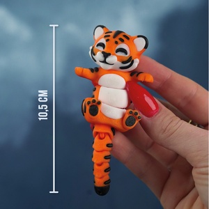 Taro, Tigrul Flexibil Magnetic � - genți și portofele - accesorii genți - breloc - Artynos.ro