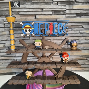 Display One Piece timona � suport figurine Kinder Joy Funko Pop, Casa & Stil de viata, Organizare & Depozitare, Organizator birou, Altele, ARTYNOS