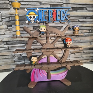 Display One Piece timonă � suport figurine Kinder Joy Funko Pop - casă & stil de viață - organizare & depozitare - organizator birou - Artynos.ro