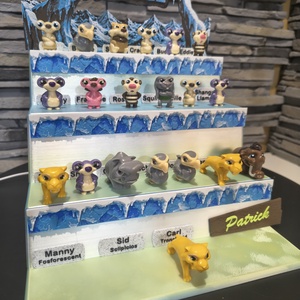 ❄️ Suport / display Ice Age pentru figurine Kaufland – personalizabil, Casa & Stil de viata, Organizare & Depozitare, Organizator birou, Altele, Pune-ti colectia Ice Age in valoare cu un suport inspirat din lumea inghetata a personajelor prefer..., ARTYNOS