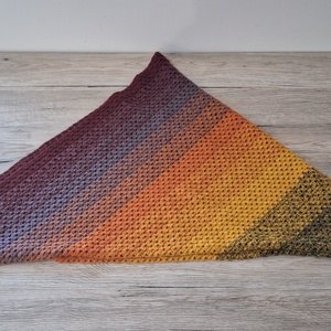 Sal crosetat cu peisaj de toamna - Artynos.ro